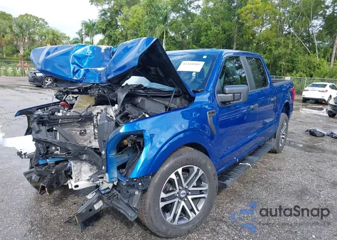 2023 Ford F-150 Xl z USA, uszkodzony, nr VIN 1FTEW1CPXPKD29712